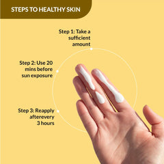 How to use SPF 30+ Gel Sunscreen for Oily & Acne Prone Skin