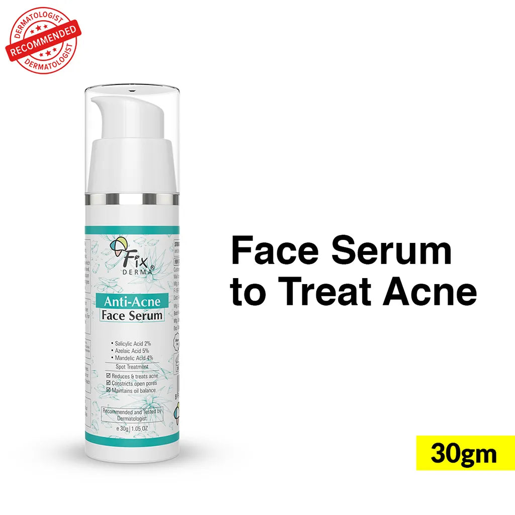 5% Azelaic acid, 4% Mandelic acid, 2% Salicylic acid serum - Anti-Acne Face Serum