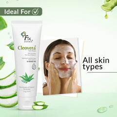 Fixderma Cleovera & Cucumber Face Wash-ideal for all skin types
