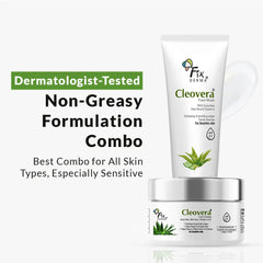 Cleovera Face Wash And Cream Combo Pack For All Skin Types