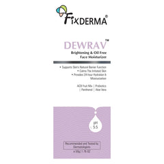 Dewrav Brightening & Oil Free Face Moisturizer