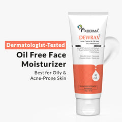 Dewrav Acne Control & Oil Free Face Moisturizer