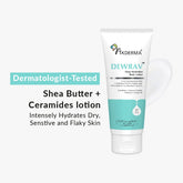 deep hydration body lotion for dry skin daily use - Shea butter + ceramides lotion