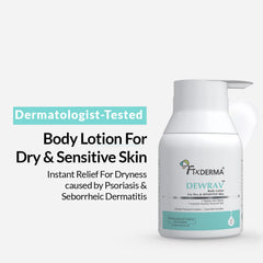 dermatologist tested body lotion for dry and sensitive skin for daily use