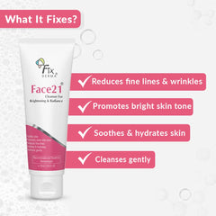 What Fixderma Face 21 Cleanser fixes