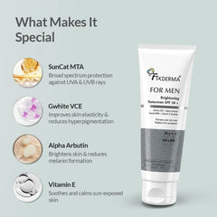 FOR MEN Brightening Sunscren SPF 50+