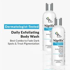 Nigrifix Daily Exfoliating Body Wash Pack of 2