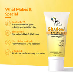 Ingredients of sunscreen spf 50 for acne prone skin