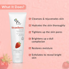 Benefits of Fixderma Strawberry Face Wash