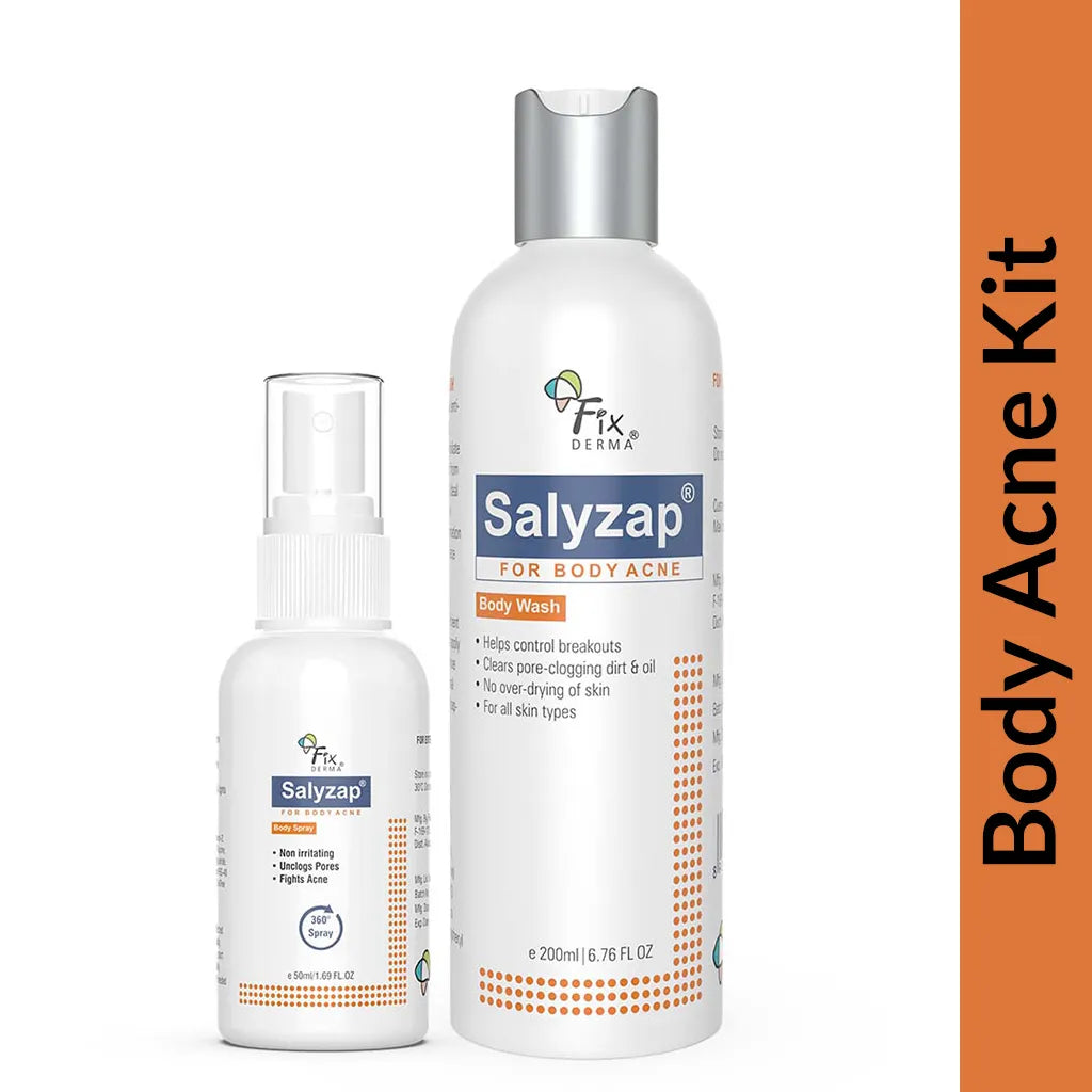 Body Acne Care Kit Salicylic Acid Tea Tree Oil Treatment For
