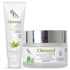 Cleovera Face Wash And Cream Combo Pack