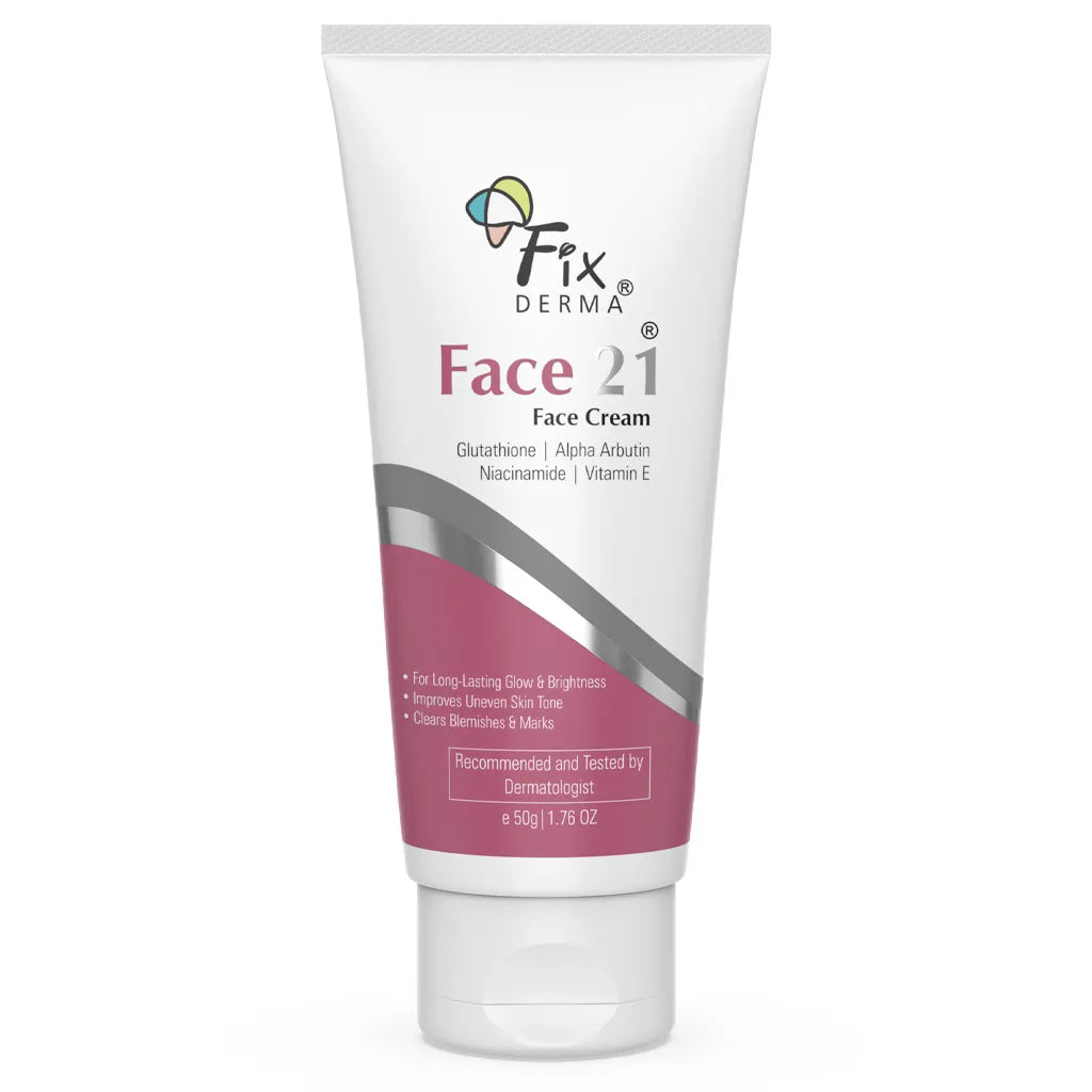 Buy Face21 Cream Moisturizer for Dry Skin Fixderma Skincare