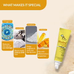 Ingredients of SPF 50 Lip Balm For Dark & Pigmented Lips