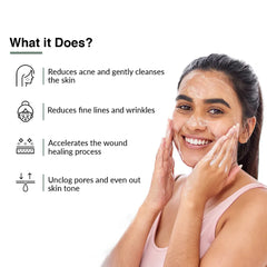 foaming cleanser reduces acne and gently cleanses skin