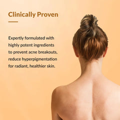 clinically proven results with brightening body wash for uneven skin tone