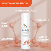 Skarfix-TX Contains Tranexamic Acid, Kojic Acid, Alpha Arbutin, Vitamin C & E