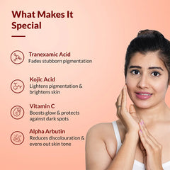 Skarfix-TX Contains Tranexamic Acid, Kojic Acid, Alpha Arbutin, Vitamin C & E