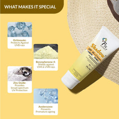 Shadow Sunscreen For Dry Skin SPF 30+ Cream provides protection from UVA & UVB rays
