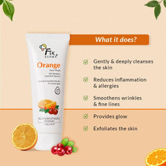 orange face wash benefits