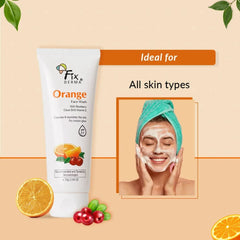 Fixderma Orange face wash- ideal for all skin types