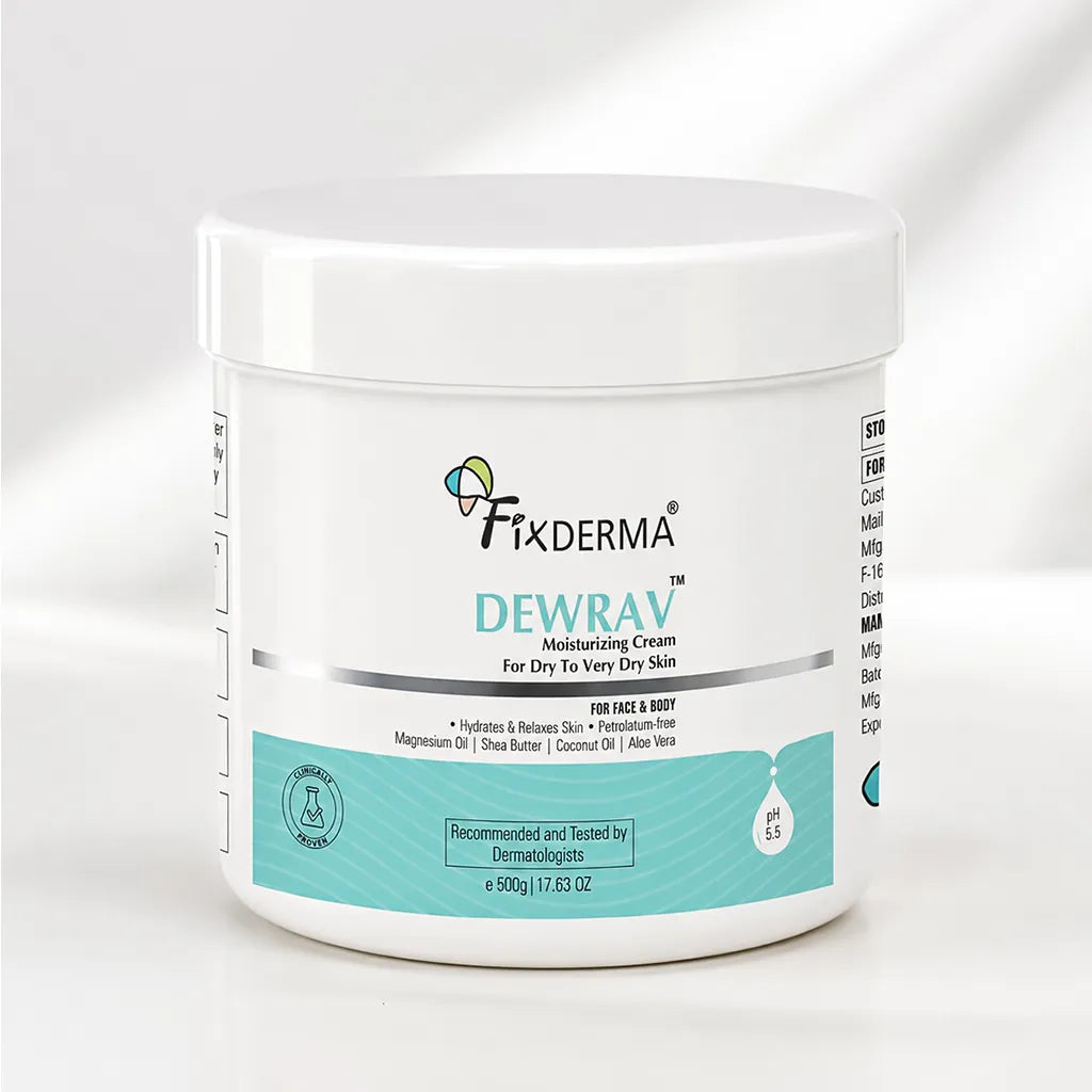 Fixderma Dewrav Moisturizing Cream For Dry To Very Dry Skin