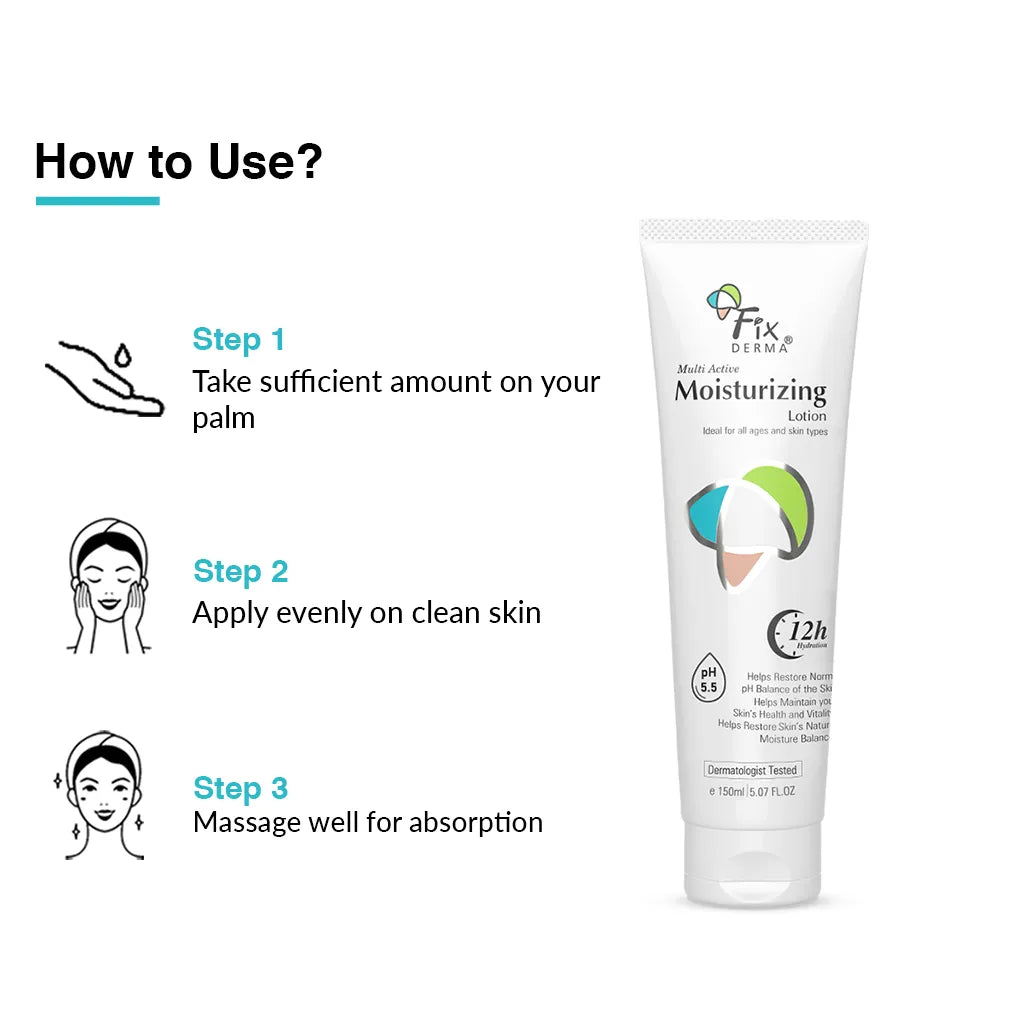 How to use Fixderma Moisturizing Lotion