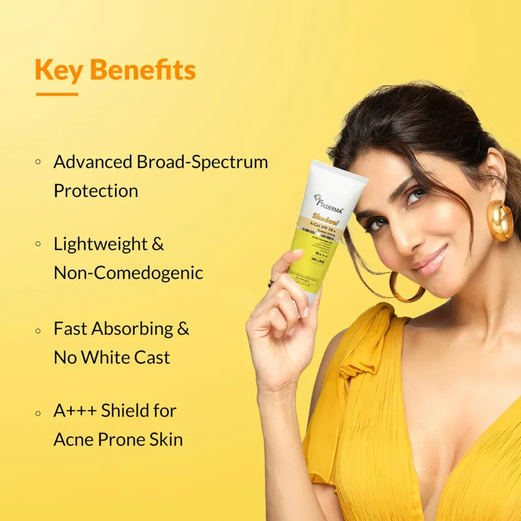 Shadow A gel SPF 50+ Sunscreen