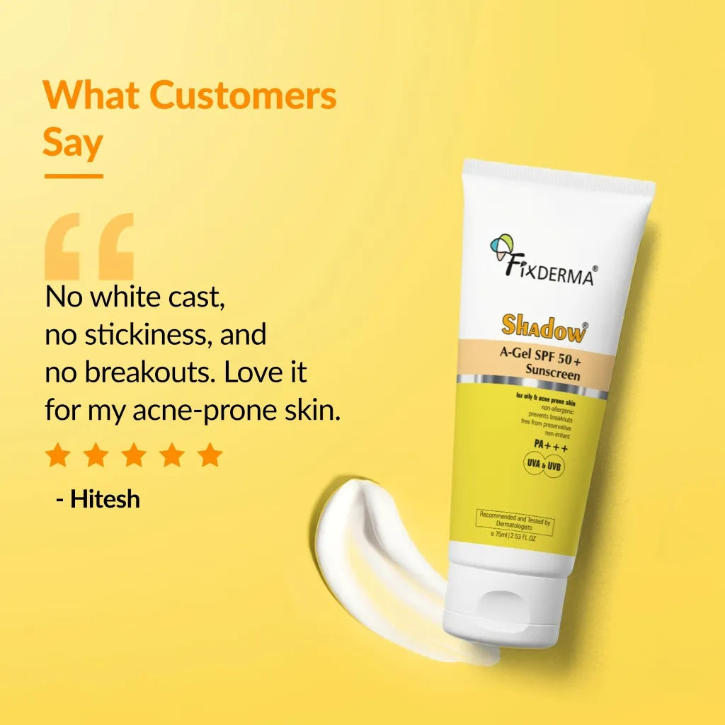 Shadow A gel SPF 50+ Sunscreen