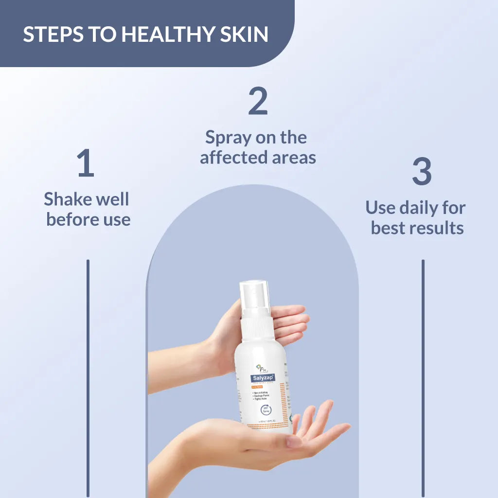Salyzap Spray for Body Acne