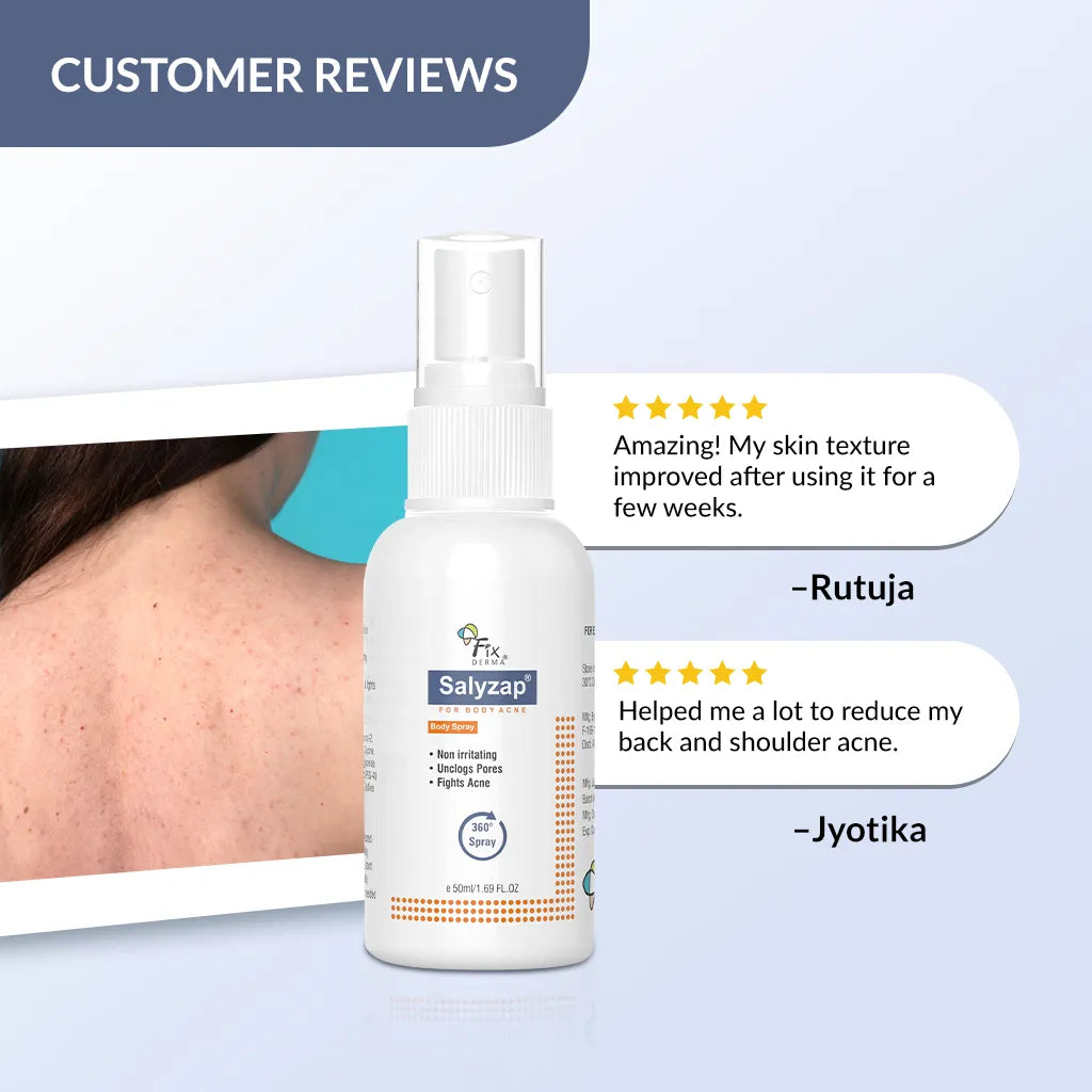 Salyzap Spray for Body Acne