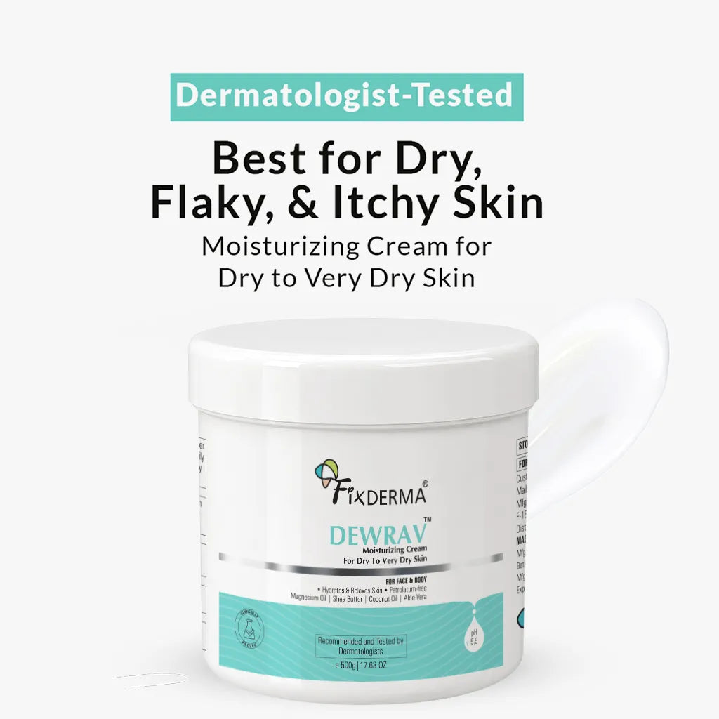 Fixderma Dewrav Moisturizing Cream For Dry To Very Dry Skin