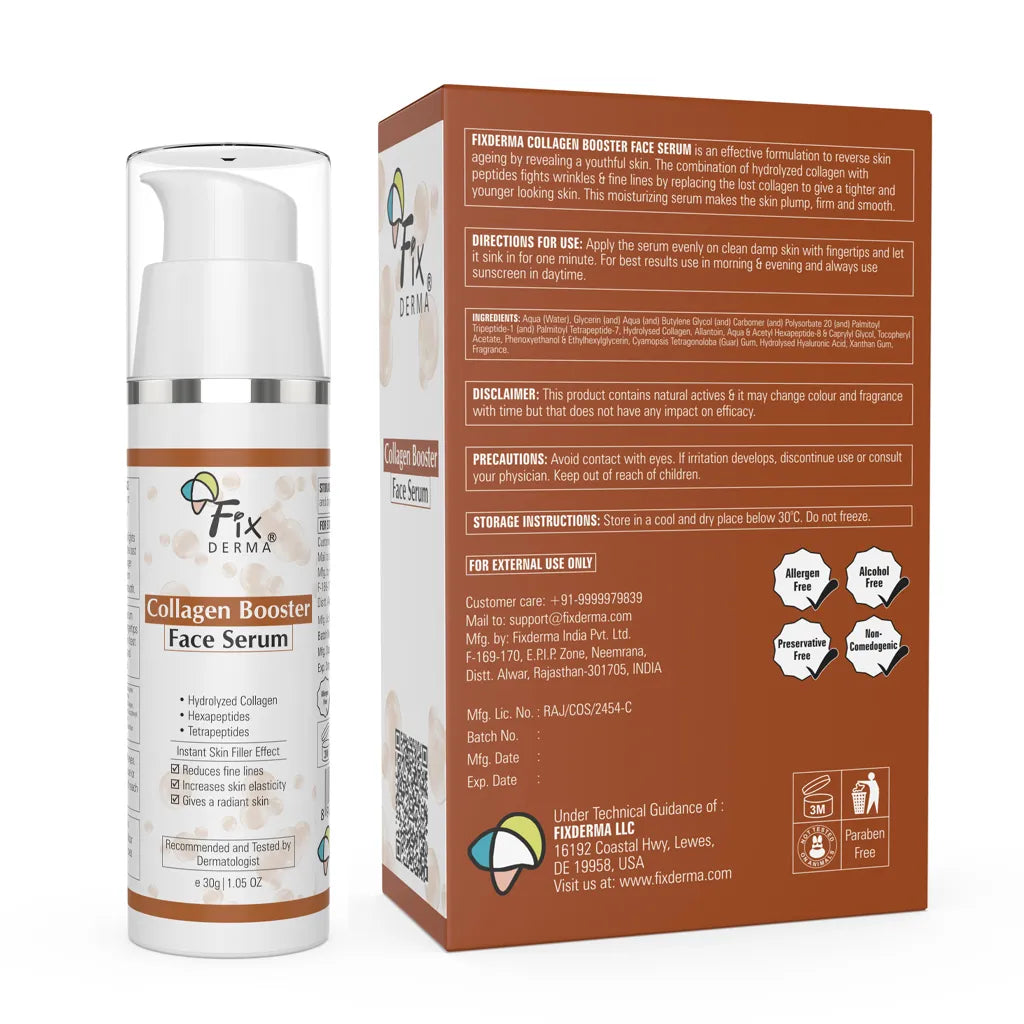 Hydrolyzed Collagen Serum - Collagen Booster Face Serum