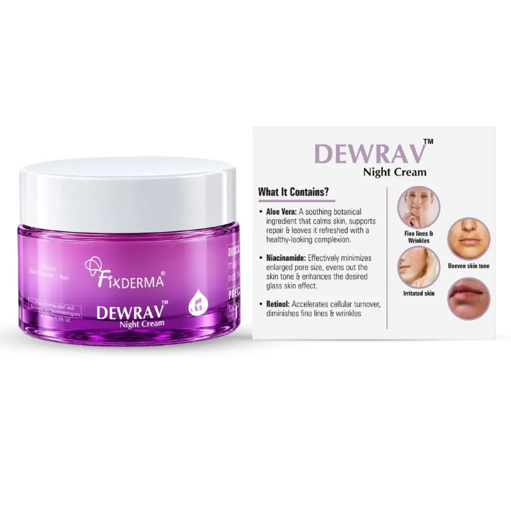 Dewrav Night Cream