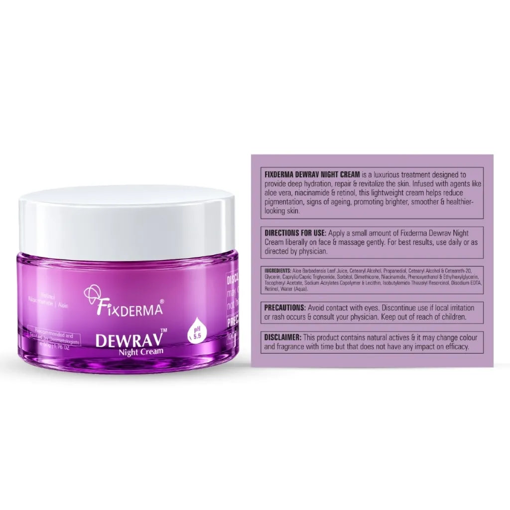 Dewrav Night Cream