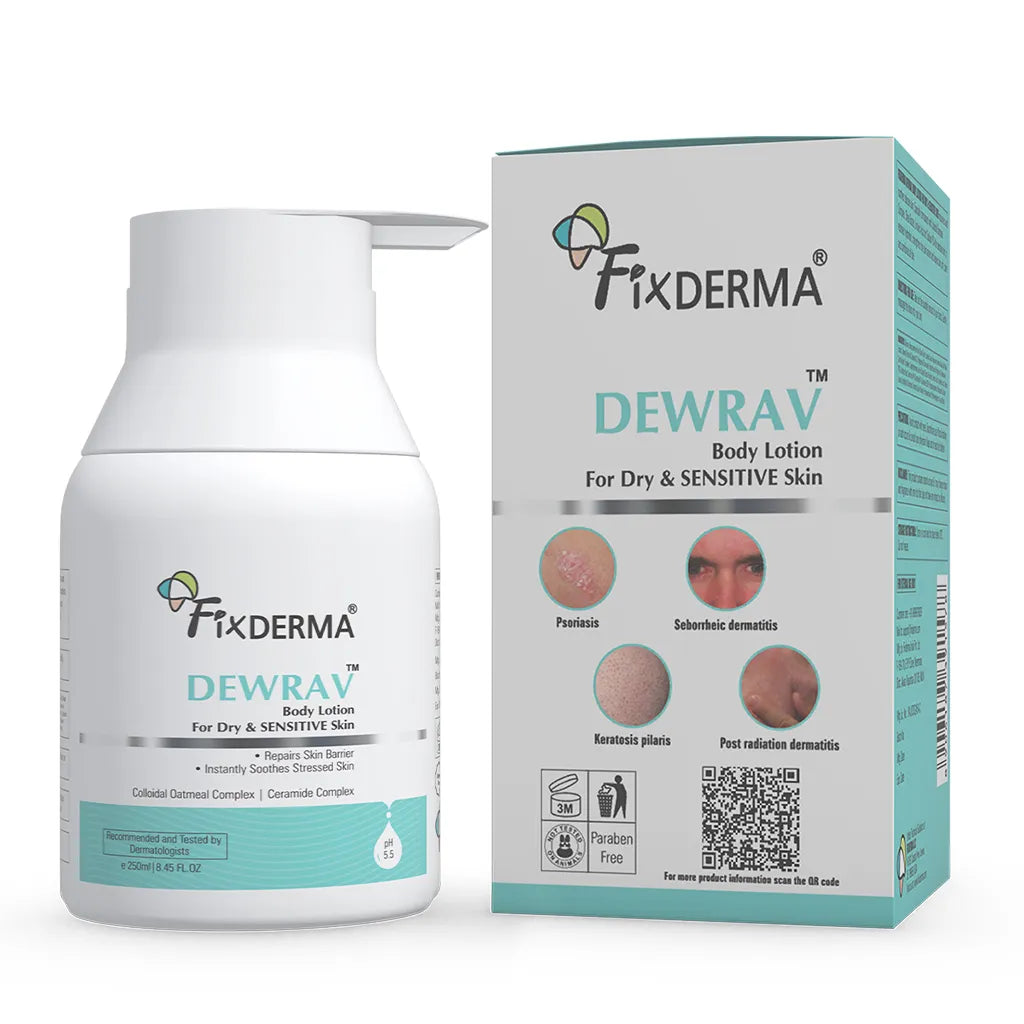 Dewrav Body Lotion For Dry & Sensitive Skin