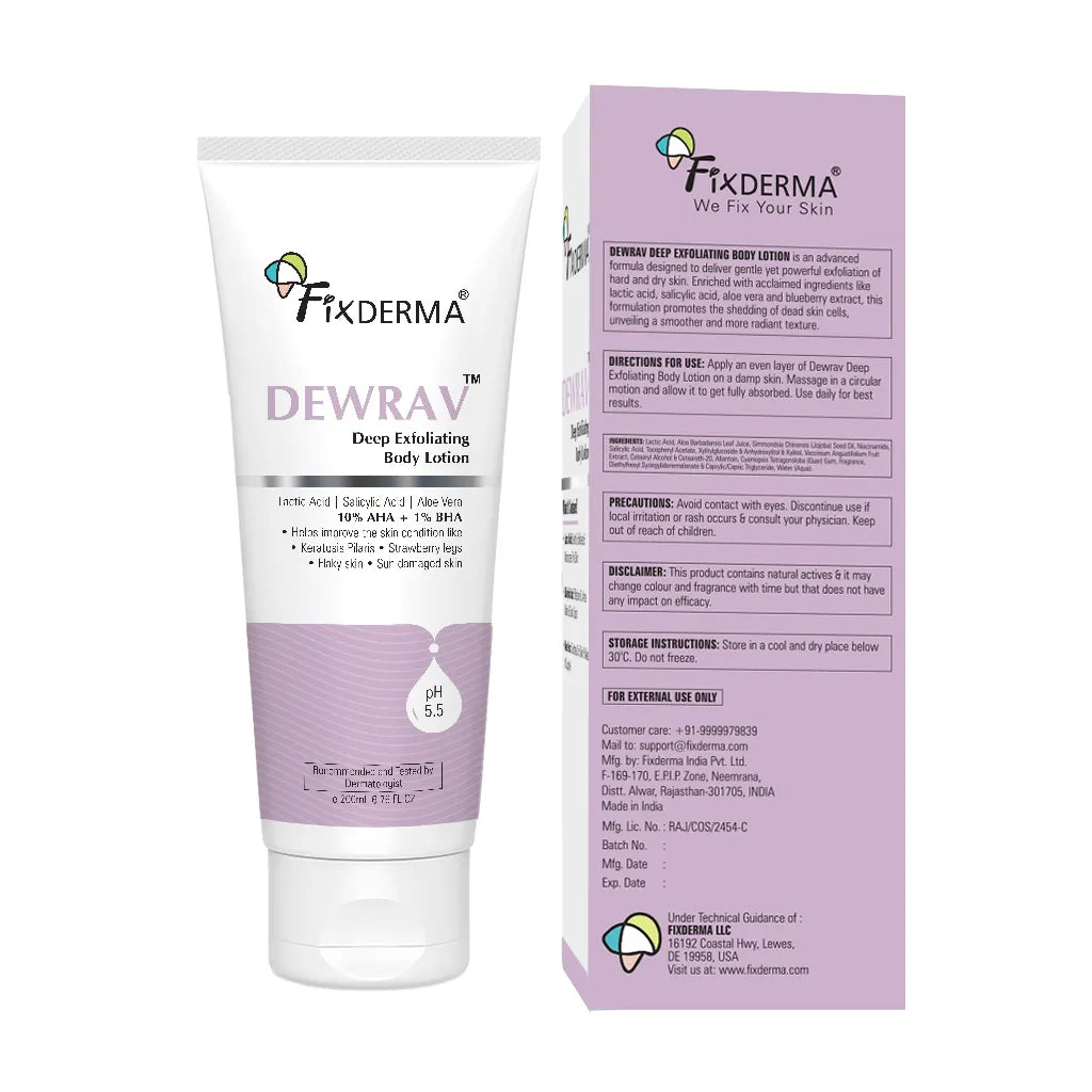 Dewrav Deep Exfoliating Body Lotion