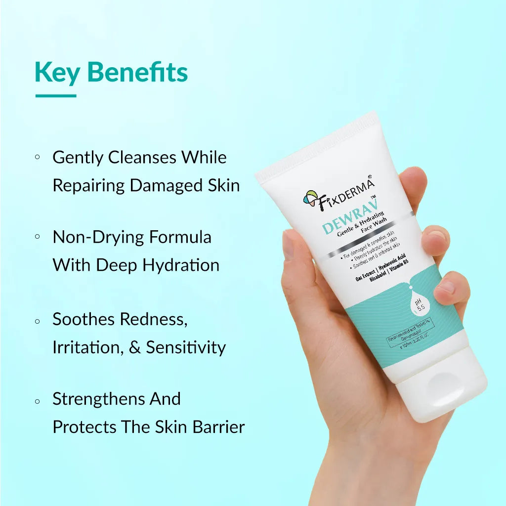 Dewrav Gentle & Hydrating Face Wash