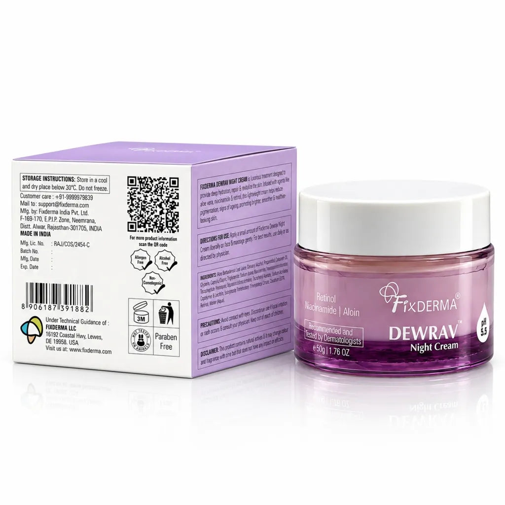 Dewrav Night Cream