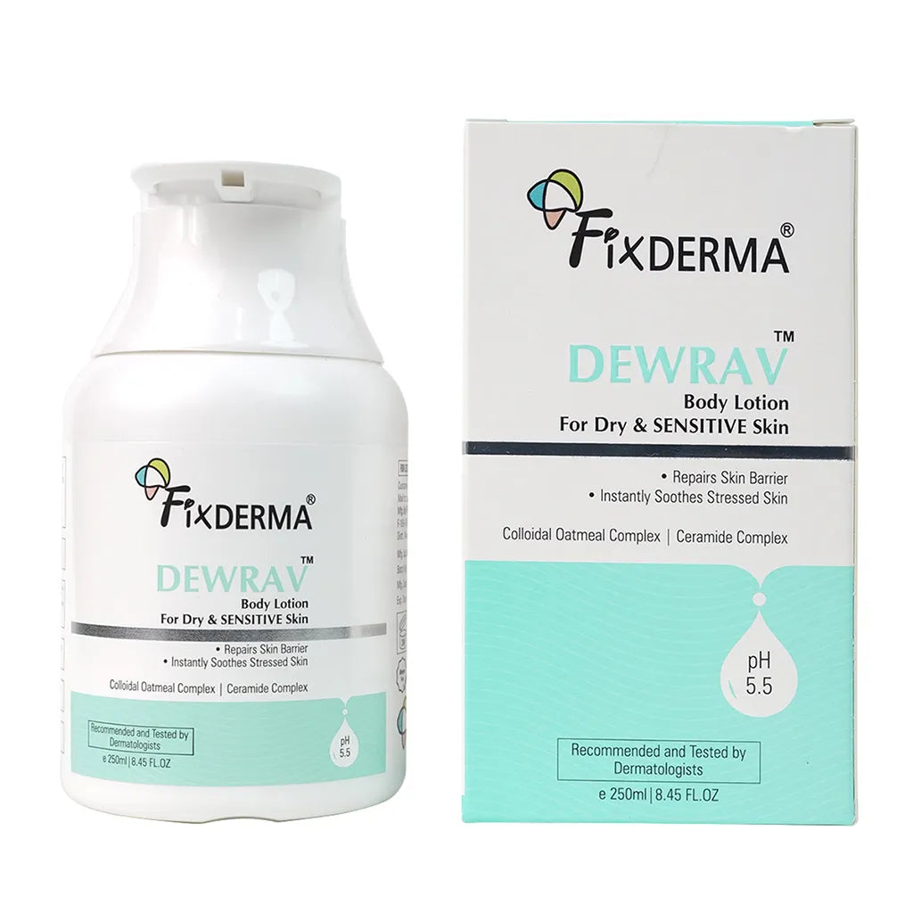 Dewrav Body Lotion For Dry & Sensitive Skin