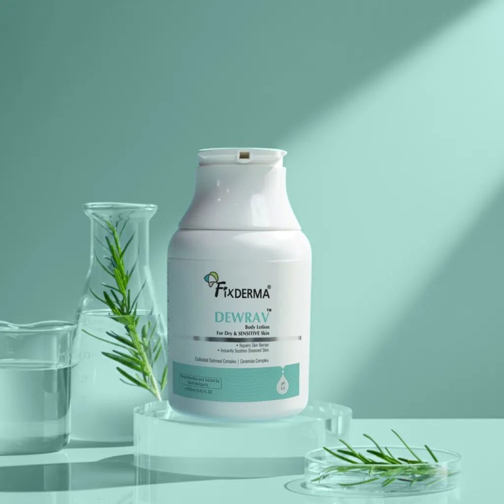 Dewrav Body Lotion For Dry & Sensitive Skin