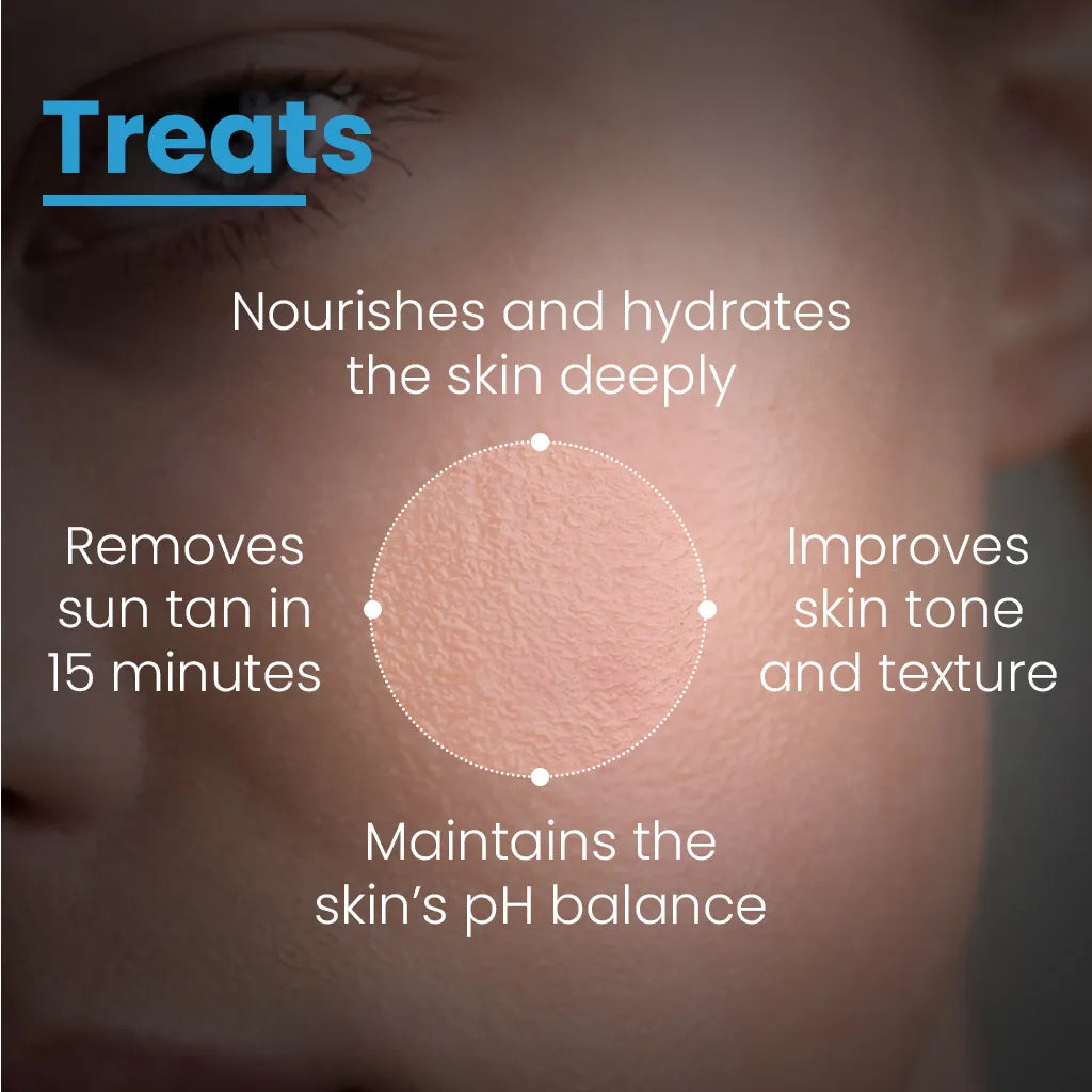 Benefits of De Tan Face Pack For Tanning