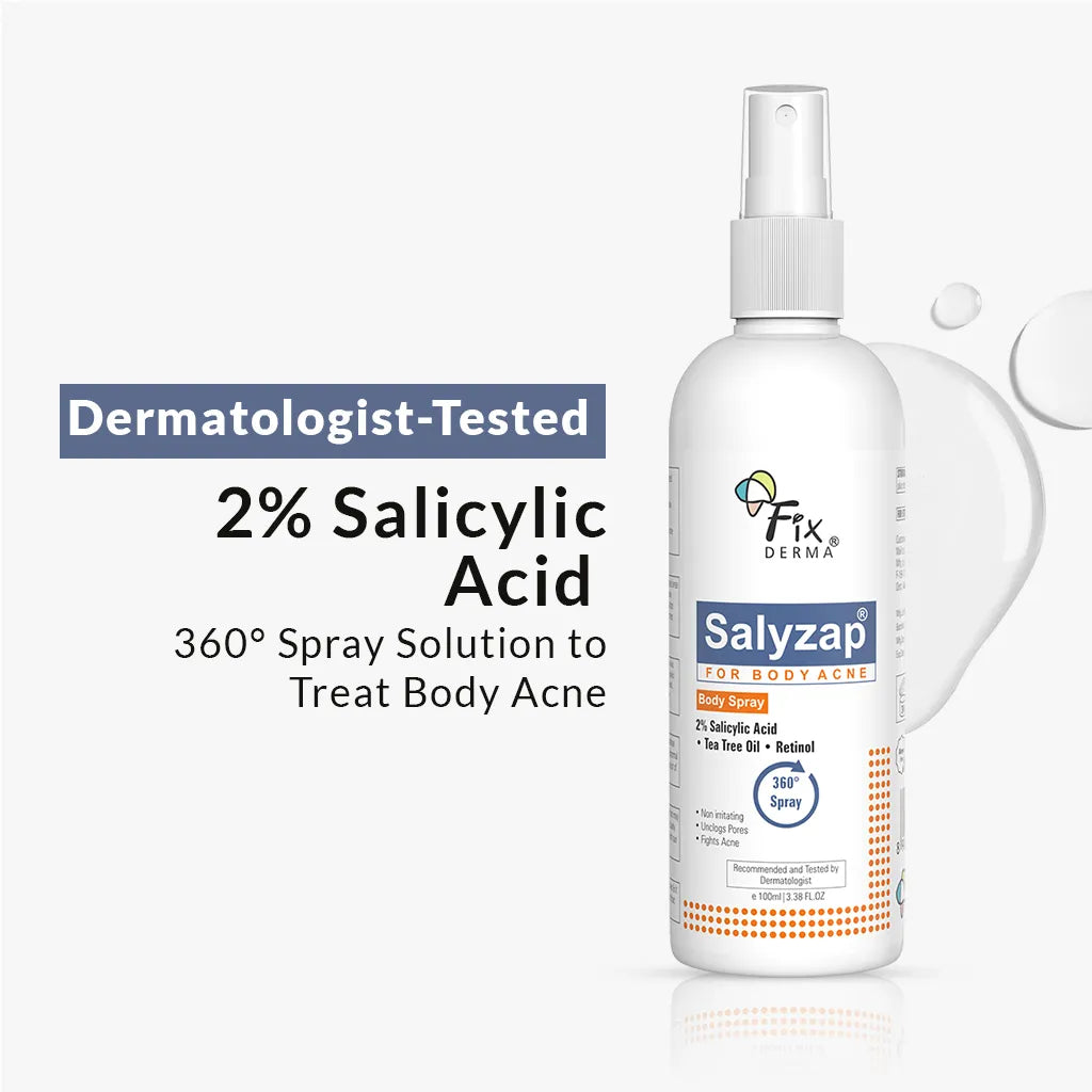 Salyzap Spray for Body Acne