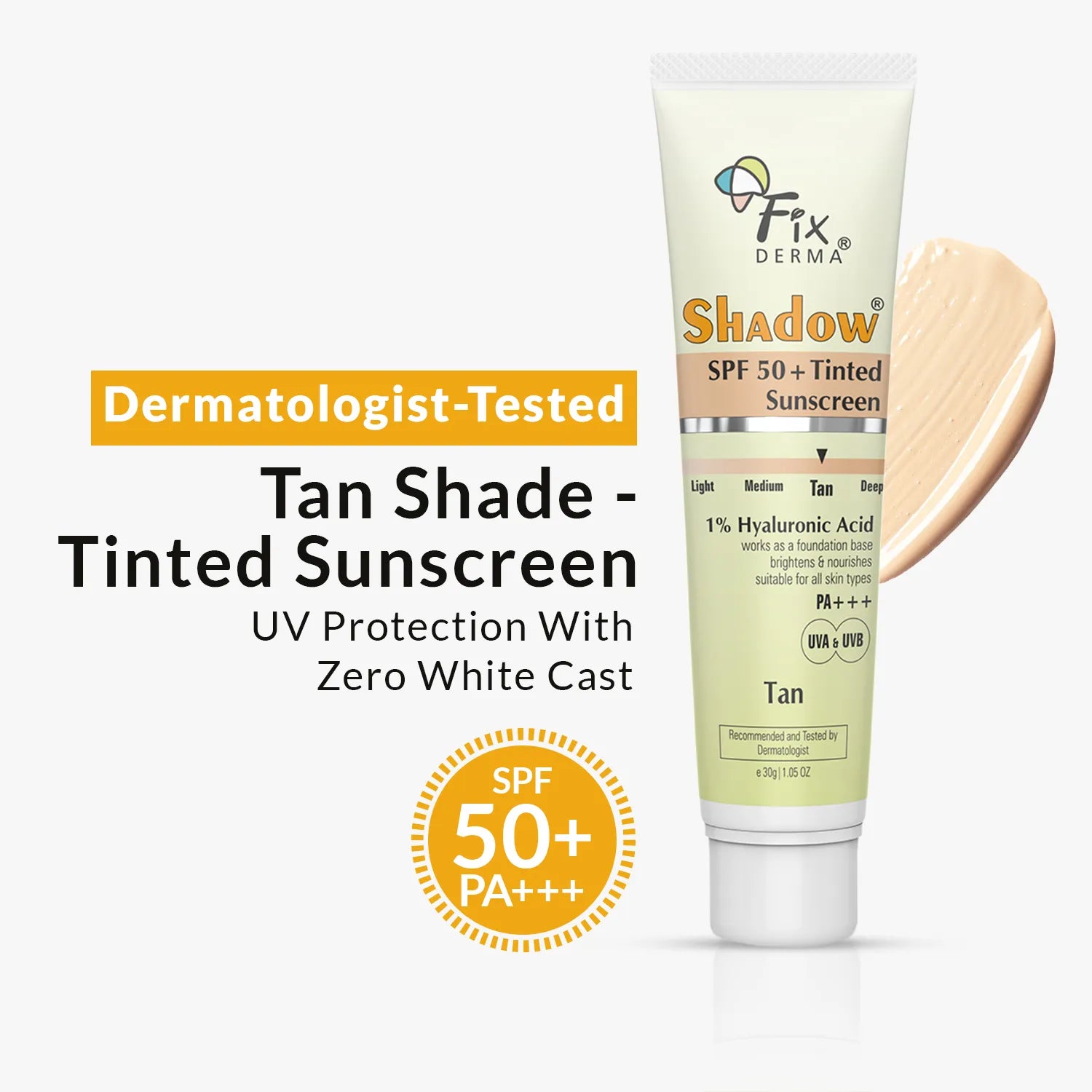 Shadow SPF 50+ Tinted Sunscreen