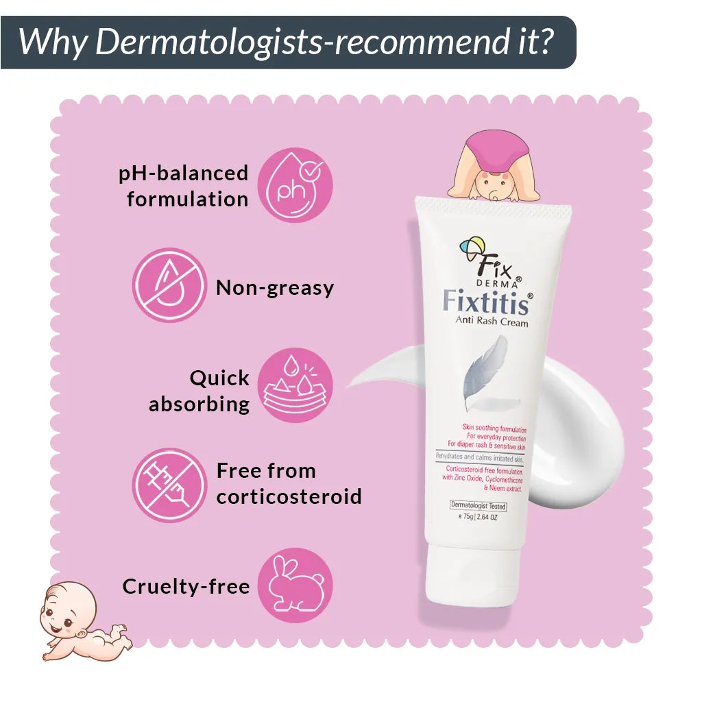 Buy Fixtitis Antirash Cream Body care Fixderma Skincare