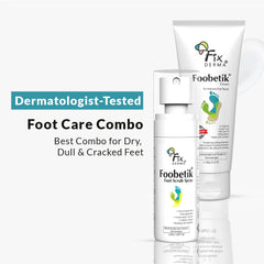 Foobetik Foot Scrub Spray and  Foot Cream