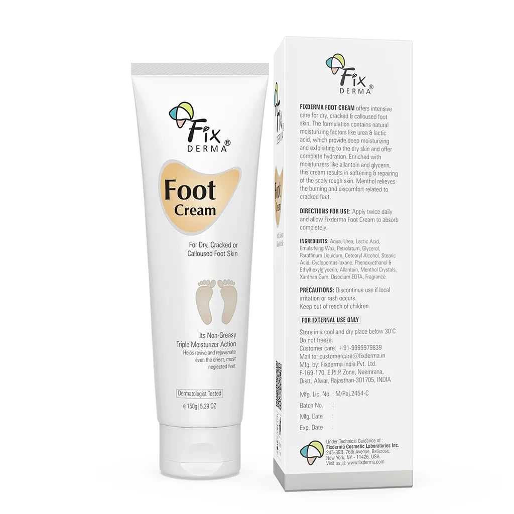 Foot Cream for Cracked Heels