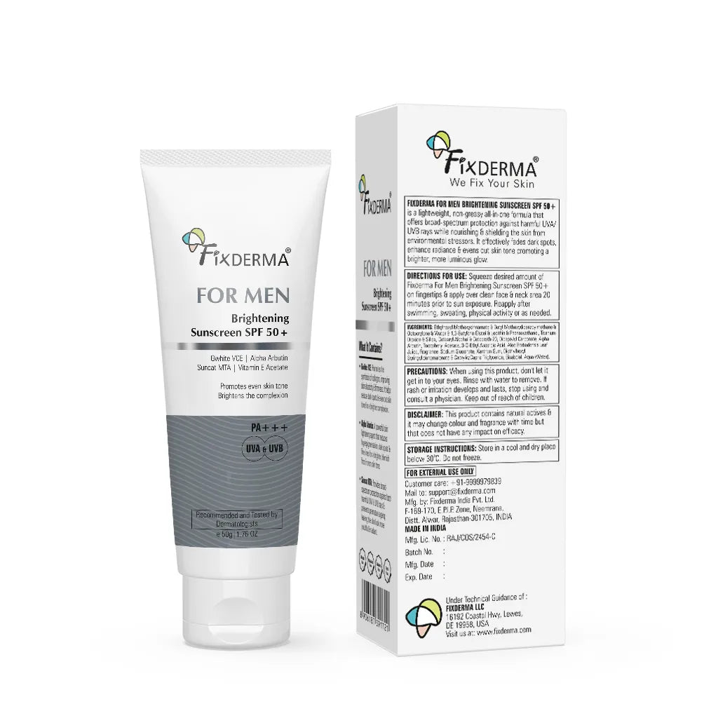 FOR MEN Brightening Sunscren SPF 50+