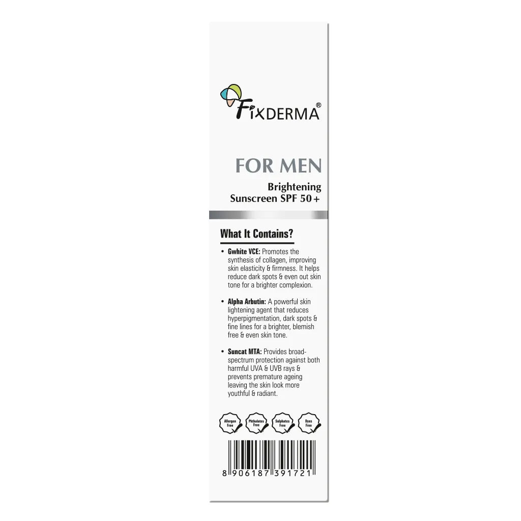 FOR MEN Brightening Sunscren SPF 50+