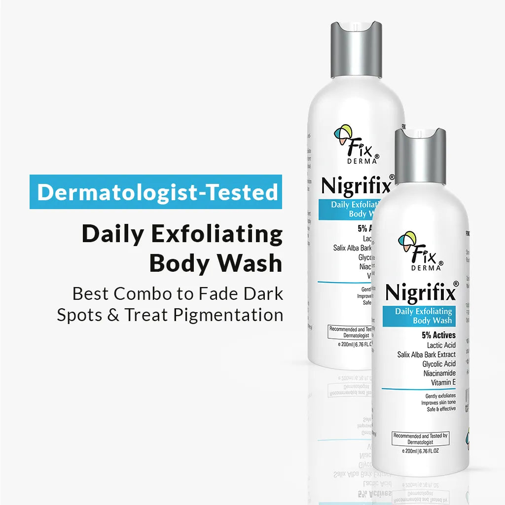 Nigrifix Daily Exfoliating Body Wash Pack of 2