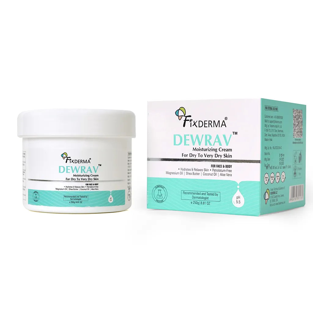 Dewrav Moisturizing Cream For Dry To Very Dry Skin